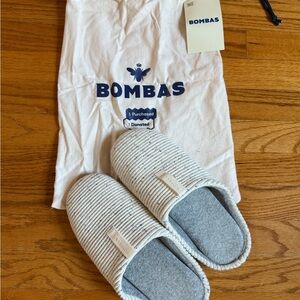 Bombas Cream and Gray Women's Slippers